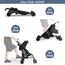 Teknum Eco Lite 2 Stroller With Cup Holder Black 6–36 Months Up To 15Kg Lightweight Foldable, 3 image