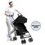 Teknum Eco Lite 2 Stroller With Cup Holder Black 6–36 Months Up To 15Kg Lightweight Foldable, 5 image