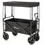 Teknum Folding Wagon Cart With Canopy 80Kg Load Capacity, 2 image