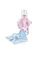 Babyjem Baby Bottle Bib 0+ Months, Color: Blue