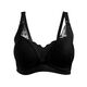 Okus Pretty Lace Maternity & Nursing Bra, Color: Black, Maternity Size: L