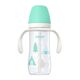 Farlin Grow With Colors PP Wide Neck Drinking Cup with Handle 270ml 6M+, Color: Green