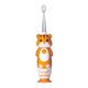 Brush-Baby WildOnes Rechargeable Electric Toothbrush for Kids 0–10 Years, Color: Orange