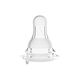 Farlin AC-21015 Crystal Clear Silicone Standard Neck Anti-Colic Nipple M 2PCS