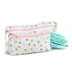 Melii Multi Purpose Waterproof Wet Bag, Color: White & Pink