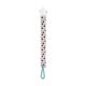 Babyjem Print Pacifier Holder 0+ Months, Color: Multicolor