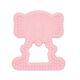 Babyjem Baby Teething Glove Elephant 3+ Months, Color: pink