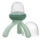 b.box Silicone Fresh Food Feeder with Tripod Design and Cap, Color: Sage