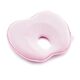 Babyjem Flat Head Pillow 0-6 Months, Color: pink