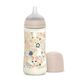 Suavinex Wonderland Polyamide Baby Bottle with Dense Flow Physiological Teat 360ml 6+ Months, Color: pink