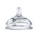 Comotomo Natural Teat Silicone Nipples Slow Flow Set 2 Pcs - Transparent