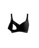 Okus Comfy Cotton Maternity & Nursing Bra, Color: Black, Maternity Size: M