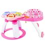 Teknum 3In1 Rotating Play Table Activity Center 6+ Months 15Kg, Color: pink