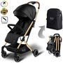 Teknum Travel Lite Stroller Sld Cabin Fold 0–4 Years Up To 22Kg, Color: Black