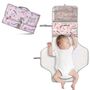 Sunveno Diaper Changing Pad Clutch Kit, Color: pink