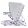 Teknum Portable Baby Seat With Detachable Tray 6 Months+ Up To 15Kg, Color: Grey