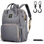 Sunveno Diaper Bag Xl With Stroller Hooks, Color: Grey