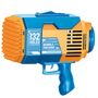 Little Story 132 Holes Bubble Machine Gun With Light For Kids Indoor & Outdoor, Color: Orange