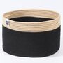 Little Story Multipurpose Laundry Caddy Basket 24.4L, Color: Black