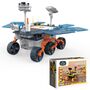 Little Story Diy Solar Mars Exploration Rover 46 Pcs Stem Series Blue, Color: Blue