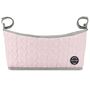 Little Story Premium Stroller Bag Quilted Blue, Color: pink