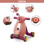 Little Story Multifunctional Baby Walker With Light & Music Green, Color: pink