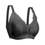 Okus Pretty Lace Maternity & Nursing Bra, Color: Black, Maternity Size: L