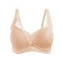 Okus Pretty Lace Maternity & Nursing Bra, Color: Beige, Maternity Size: XL