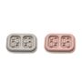Melii Silicone Pop-It Ice Pack 2 Pcs, Color: Pink & Grey