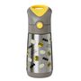 B.Box 350ml Insulated Stainless Steel Drink Bottle, Color: Grey