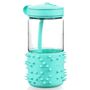 Melii Spikey Water Bottle 17oz, Color: Blue