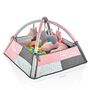 Babyjem 3 in 1 Play Mat with Balls & Toys 0-6 Months, Color: Multicolor
