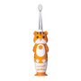 Brush-Baby WildOnes Rechargeable Electric Toothbrush for Kids 0–10 Years, Color: Orange
