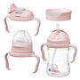 b.box Transition Value Pack 4-in-1 Feeding Set, Color: pink