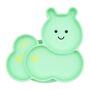 Melii Silicone Suction Plate Butterfly, Color: Green