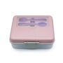 Melii 2 Tier Bento Lunch Box, Color: pink
