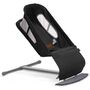 Teknum Baby Bouncer Recliner Seat With Grab Toys 0-6 Months 9Kg, Color: Black