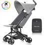 Teknum Air-1 Travel Stroller With Carry Backpack 0-36 Months 22Kg, Color: Grey