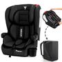 Teknum Pack And Go Car Seat Group 1/2/3 Foldable Portable 9Kg–36Kg, Color: Black