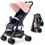 Teknum Yoga Lite Stroller Cabin Fold 6–36 Months Up To 15Kg, Color: pink
