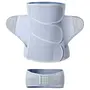 Sunveno Breathable Postpartum Abdominal Belt, Color: Blue, Maternity Size: L