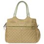 Sunveno Fashion Diaper Bag 17.7L With 15 Pockets And Shoulder Strap, Color: Beige
