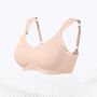Sunveno Maternity Feeding Bra, Color: Skin, Maternity Size: XL