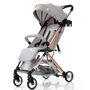 Teknum Explorer Travel Stroller Lightweight Cabin Friendly 6–36 Months Up To 15Kg, Color: Grey