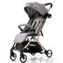 Teknum Explorer Travel Stroller Lightweight Cabin Friendly 6–36 Months Up To 15Kg, Color: Melange Grey