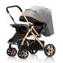 Teknum Reversible Trip2 Baby Stroller 0–36 Months Up To 22Kg, Color: Grey